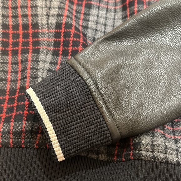 Coach wool varsity jacket with leather sleeves - Picture 7 of 7